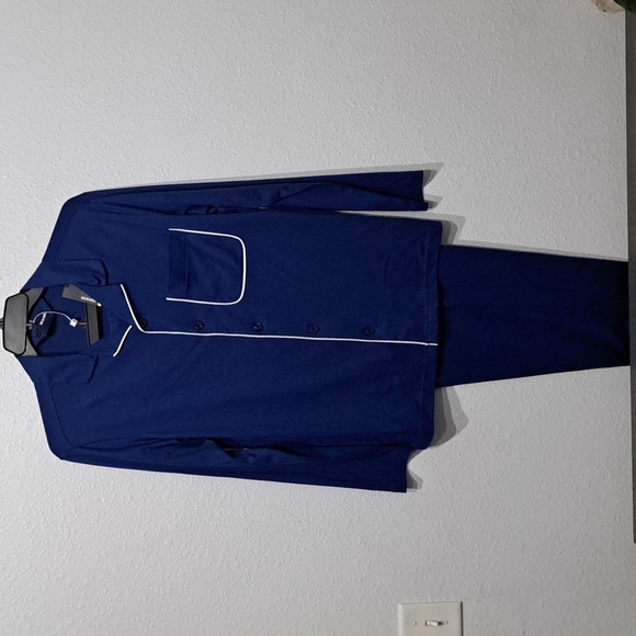 Murano Knit Long Sleeve Pajama Set 2-Piece Set - Picture 2 of 6